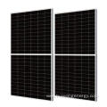 High efficiency bifacial double glass solar module